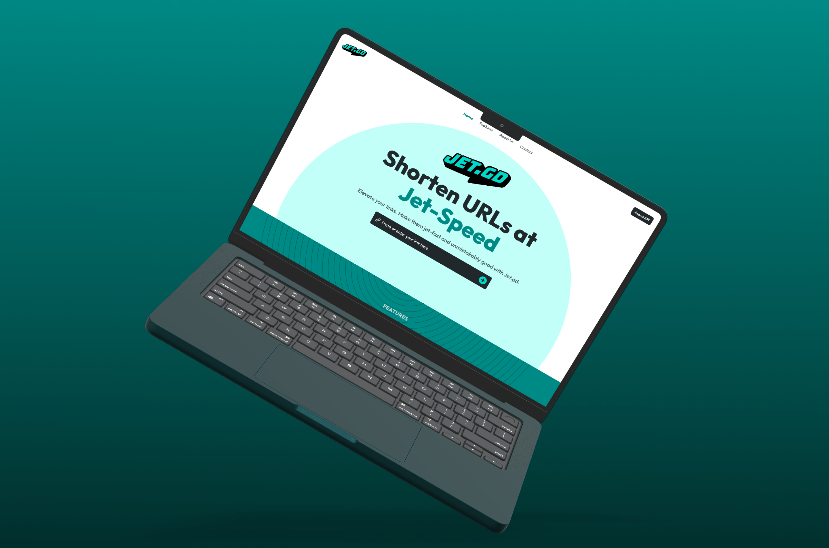Jet.GD laptop mockup